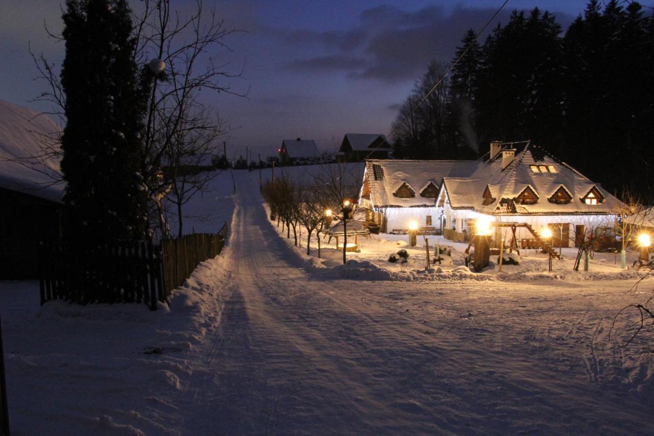 Agroturystyka „Na Polomiu” อิสเตบนา ภายนอก รูปภาพ