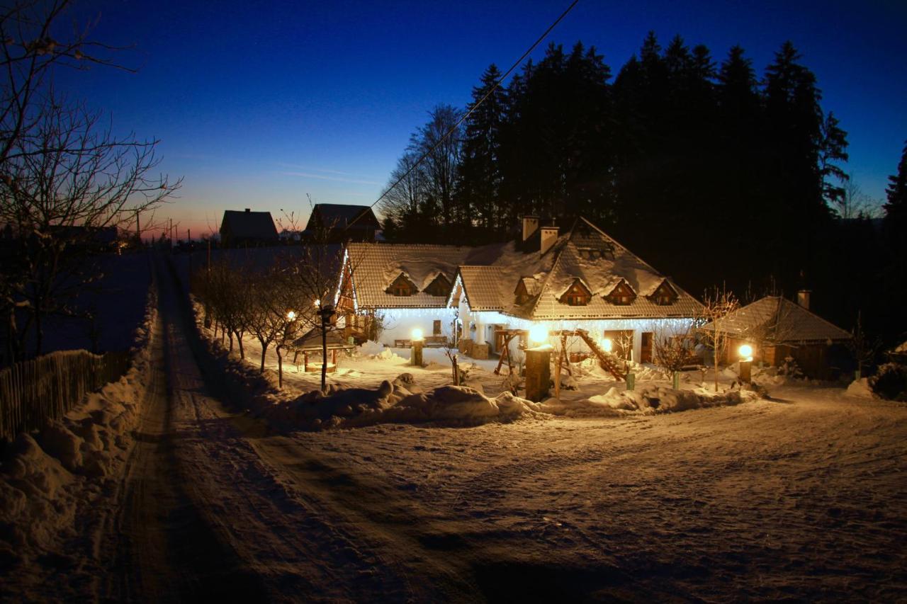 Agroturystyka „Na Polomiu” อิสเตบนา ภายนอก รูปภาพ